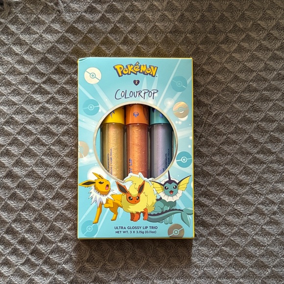 Colourpop Other - ColourPop Pokémon Glossy Lip Trio - Vibrant Shades